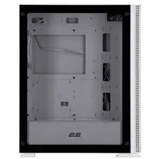 ქეისი 2E 2E-G3301NW Virtus Neo, Computer Case, MidT, ATX, M-ATX, Mini ITX, 2xUSB3.0, 1xUSB2.0, White, 7 image