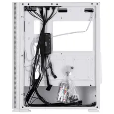 ქეისი 2E 2E-G3301NW Virtus Neo, Computer Case, MidT, ATX, M-ATX, Mini ITX, 2xUSB3.0, 1xUSB2.0, White, 8 image