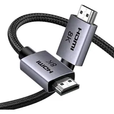 HDMI კაბელი UGREEN HD171(25911), 8K HDMI To HDMI, 3M, Grey, 2 image
