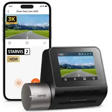 მანქანის ვიდეო რეგისტრატორი 70mai Dash Cam A510, Built in GPS, 140°, Car Video Recorder, Black, 3 image