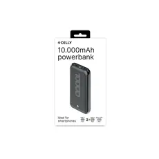 პორტატული დამტენი Celly 10W Energy Power Bank (10000mAh) Black, 3 image