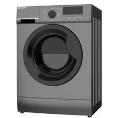 სარეცხი მანქანა Sharp ES-FE612DLZ-S, 6Kg, 1200Rpm, Washing Machine, Grey, 3 image