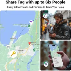 Bluetooth თრექერი UGREEN CM520 (60387), Apple Certified, Smart Bluetooth Finder, Black, 7 image
