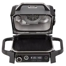 გრილი Ninja OG701EU, 2400W, WoodFire Outdoor Grill, Black/Silver, 4 image