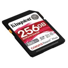 Flash card Kingston Canvas React Plus 256 GB Class 10/UHS-II, 2 image
