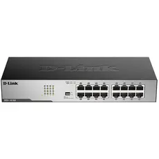 სვიჩი D-Link DGS-1016D Unmanaged Switch 16x1000Base-T, Surge 1KV, metal case, 2 image