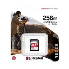 Flash card Kingston Canvas React Plus 256 GB Class 10/UHS-II, 3 image