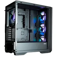 ქეისი Zalman PC case Z9 Iceberg MS without PSU, 2xUSB3.0, 2xUSB2.0, 1xUSB 3.1 Gen2 Type-C, 4x140mm ARGB, VGA 390mm, LCS ready, TG Side Panel, EATX, black, 5 image