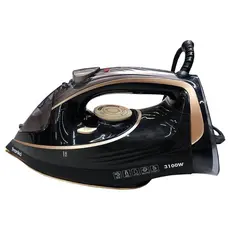 უთო Franko FSI-9004, 3100W, 400ML, Steam Iron, Black, 3 image