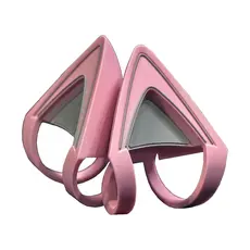 ყურსასმენის აქსესუარი Kitty Ears for Razer Kraken - Quartz Edition (RC21-01140300-W3M1), 2 image