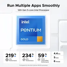 შენახვის სისტემა UGREEN NASync DXP4800 Plus (35261), Intel Gold 8505, 8GB, Diskless, RJ45, USB, Type-C, HDMI, Space Gray, 5 image
