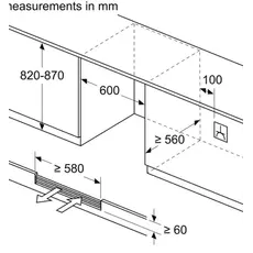 ღვინის მაცივარი BOSCH KUW21AHG0, 7 image