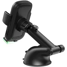 მობილურის დამჭერი 2E 2E-WCQ01-10, Wireless Charger Phone Holder, Black, 5 image