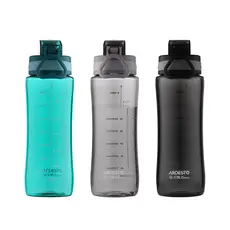 წყლის ბოთლი Ardesto Bottle Purity, 800ml, plastic, green, 6 image
