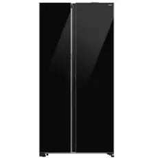 მაცივარი SAMSUNG RS80F65M1BWR FS 178x59.5x71.6 680 LT NF Inventer Clean Black Side-by-Side, 2 image