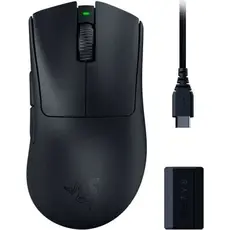 მაუსი Razer Mouse DeathAdder V3 Pro and HyperPolling Wireless, USB-C/WL, black