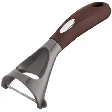 ბოსტნეულის სათლელი Ardesto Peeler Gemini, 19.5cm, stainless steel, nylon, gray-brown, 5 image