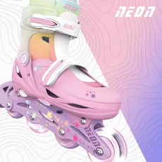 როლიკები Neon Scates Combo, size 34-37, rainbow, 8 image