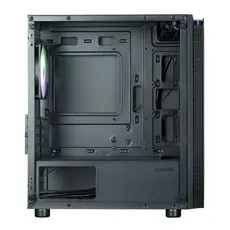 კომპიუტერის ქეისი Zalman PC case T4 Plus without PSU, 2xUSB3.0, 1xUSB2.0, 1x120mm ARGB, VGA 320mm, TG Side Panel, mATX, black, 5 image