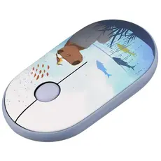 მაუსი 2E Mouse MF300 CAPYBARA SWIM Silent WL BT, Blue, 3 image