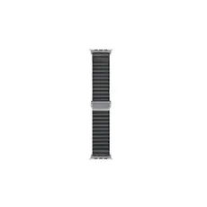 სმარტ საათის სამაჯური TVC Apple Watch Series 10 42mm / 9 8 7 41mm / SE (2023) SE (2022) SE 6 5 4 40mm / 3 2 1 38mm Wavy Texture Nylon Strap - Black, 3 image
