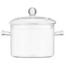 ქვაბი Ardesto Casserole Black Mars, 2l, borosilicate glass