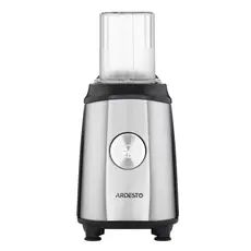 ბლენდერი Ardesto Blender for smoothies BG-F350, 350W, 2in1, bottle-600ml, bottle-300ml, coffee grinder, black+silver, 6 image