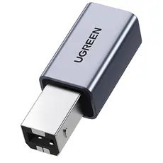 USB ადაპტერი UGREEN US382 (20120), USB-B To USB-C, Adapter, Grey, 2 image