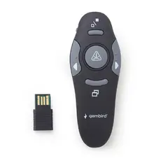პრეზენტერი Gembird WP-L-01 Wireless presenter with laser pointer, 7 image