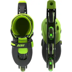 როლიკები Neon Inline SKATES (SIZE 12-2) Green, 5 image