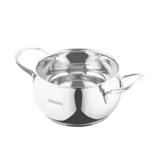 ქვაბი Ardesto Casserole with glass lid Gemini Liguria, 2.2l, stainless steel, 5 image