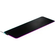 მაუსპადი SteelSeries Mouse Pad QcK Prism Cloth RGB XL (250x210x3mm), black, 2 image