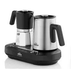 ყავის აპარატი Arzum OK0027 Moka, 1350W, Coffee Machine, Silver/Black