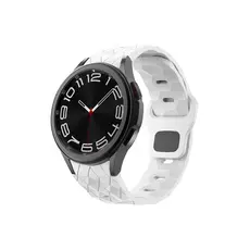 სმარტ საათის სამაჯური For Samsung Galaxy KLB-ZQWFKGJ-001 Silicone Watch Strap Band - White, 5 image