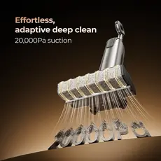 მტვერსასრუტი Uwant D700, 20,000Pa, 700ML, Wet And Dry Vacuum Cleaner With D-Shaped Rolling Brush, Grey, 12 image