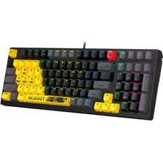 კლავიატურა A4tech Bloody S98 RGB Mechanical Gaming Keyboard Red Switch US Layout Sports Lime, 4 image