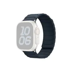 სმარტ საათის სამაჯური TVC Silicone Strap for Apple Watch Series 10 Ultra 9 8 7 SE 6 5 4 3 2 1 46mm 49mm 45mm 44mm 42mm Magnetic Band - Midnight Blue, 3 image