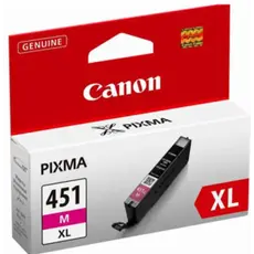 კარტრიჯი Canon CLI-451XL M Magenta for PIXMA IP7240, iP8740, iX6840, MG5440, MG5540, MG5640, MG6340, MG6440, MG6640, MG7140, MG7540, MX924 ( 660  Pages), 2 image