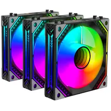 ქულერი 2E 2E-ACF120MB-ARGB, ARGB, 120mm, 2000Rpm, Cooler, Black, 2 image