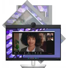 მონიტორი DELL Monitor 23.8" P2424HEB HDMI, DP, USB-C, RJ-45, MM, IPS, sRGB 99%, Pivot, Cam, 5 image