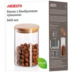 მინის ქილა ARDESTO AR1354BLR (540ML), 5 image