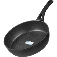 ტაფა Ardesto Deep Fry pan with lid Gemini Livorno, 28cm, aluminium, black