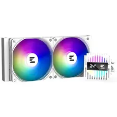 თხევადი გაგრილება Zalman ALPHA2A24WHITE LCS Alpha 2 A24 ARGB, 120MM, 3000RPM, Liquid Cooling, White, 2 image