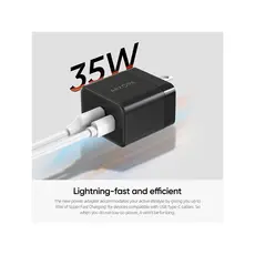 დამტენი Arzopa C35 GaN Power Adapter USB/USB-C 35W, 4 image