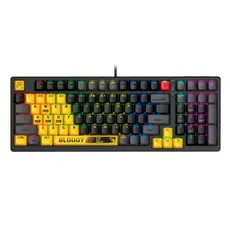 კლავიატურა A4tech Bloody S98 RGB Mechanical Gaming Keyboard Red Switch US Layout Sports Lime