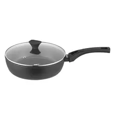ტაფა Ardesto Deep Fry pan with lid Gemini Livorno, 28cm, aluminium, black, 6 image