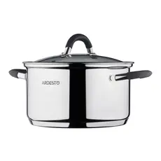 ქვაბი Ardesto AR1947CS Gemini, glass lid, 4.7 l, handles with silicone, 3 image
