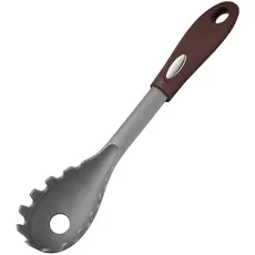 კოვზი პასტისთვის Ardesto Spaghetti spoon Gemini, 28cm, nylon, gray-brown, 5 image