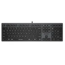 კლავიატურა A4Tech Fstyler FX50 Scissor Switch Keyboard EN/RU layout Grey, 2 image