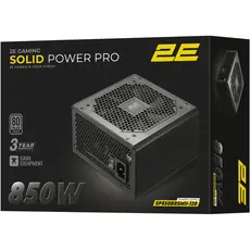 კვების ბლოკი 2E 2E-SP850BRSMII-120, 850W, 80 Plus Bronze, Power Supply, Black, 4 image